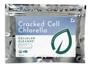 Cracked Cell Chlorella Tablets, Organic 480ct (250mg) Cellular Cleanse
